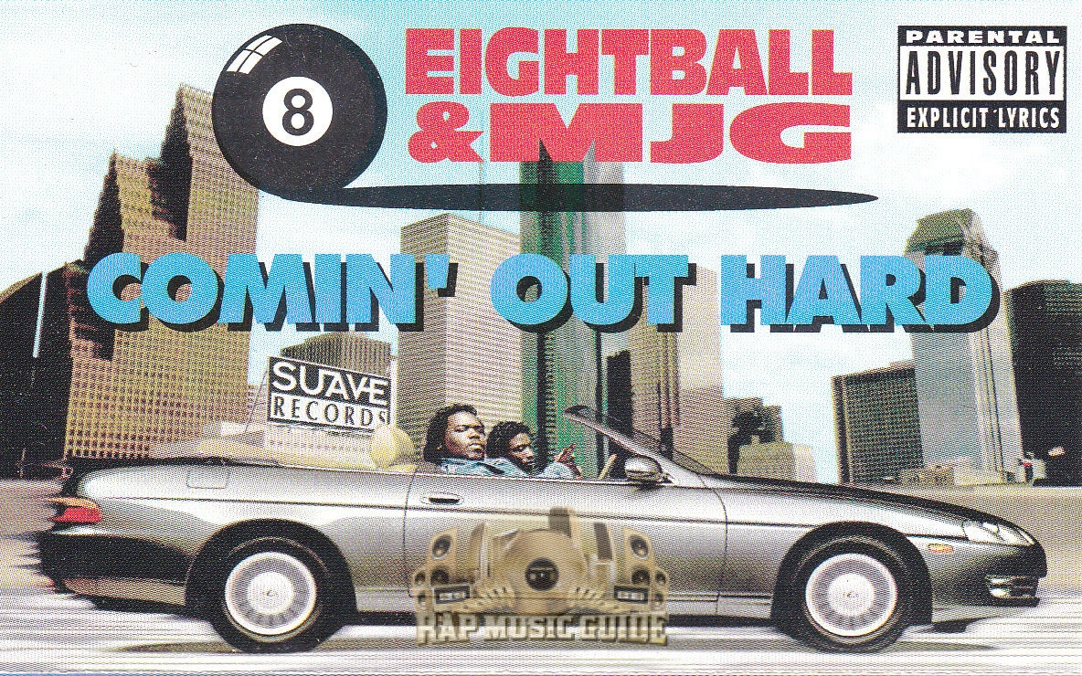 Eightball & MJG Comin' Out Hard 2nd Press. Cassette Tape Rap Music